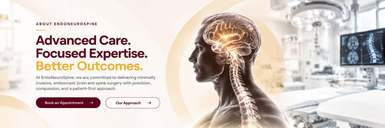 About EndoNeuroSpine. Specialists in endoscopic brain and spine care.