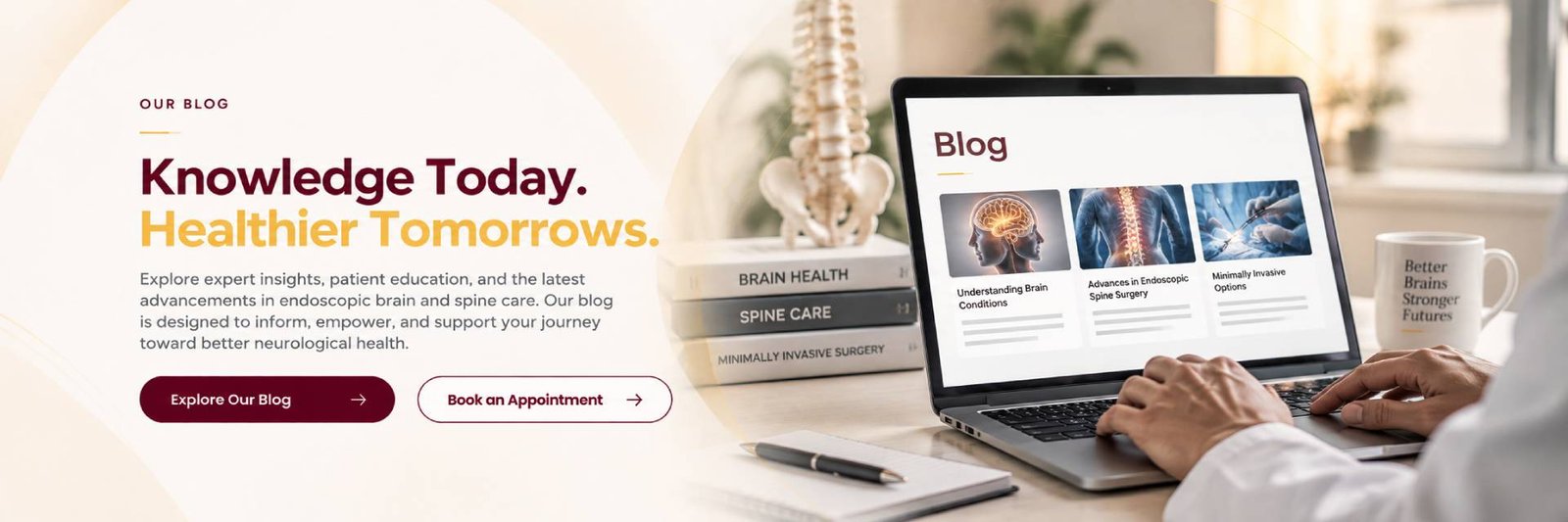Our blog. Knowledge today. Healthier tomorrows. Expert insights and patient education on endoscopic brain and spine care.